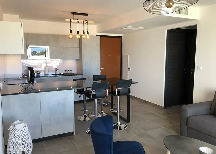 T2 Climatise A Porticcio, 100m De La Wifi Fibre * Портисьо